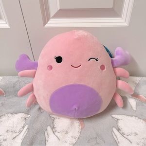 Squishmallows Cosmina Pink Crab 8” squishmallow